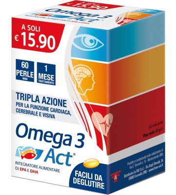 Omega 3 Act 540mg 60prl Mini