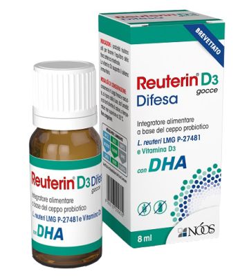 Reuterin d3 Difesa Gocce con Dha 8 ml