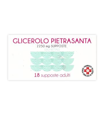 Glicerolo*ad 18supp 2250mg