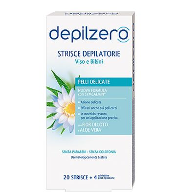 Depilzero Strisce Viso/bikini