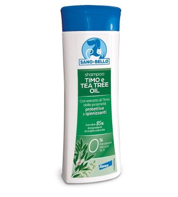 Sano e Bello Shampoo Timo & Tea Tree Oil 250 ml