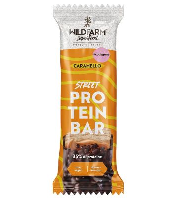 Wildfarm Street Protein Caramello 40g