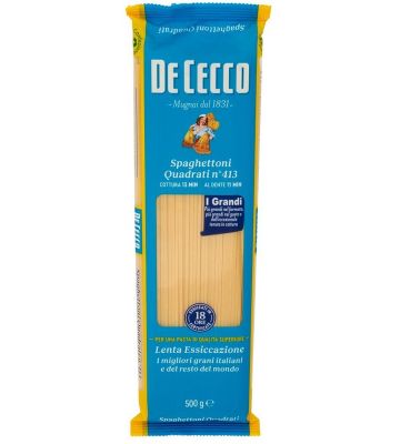 De Cecco Spaghetti Quadrati N413 Nuova Ricetta 400 g