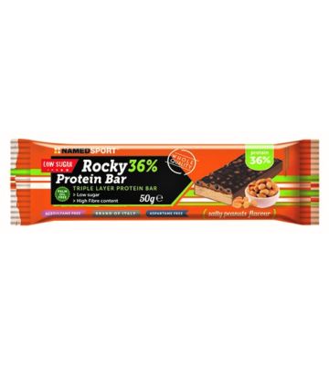 Rocky 36% Prot Bar Peanuts 50g