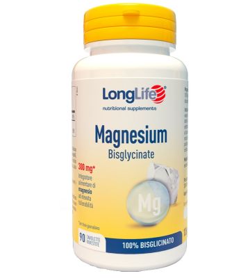 Longlife Magnesium Bisglycinate 90 Tavolette
